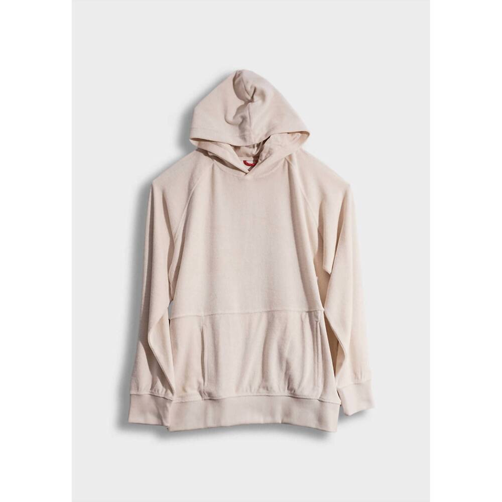 NEW IRON & RESIN men's maker hoodie in natural